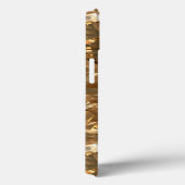 Gold-Metallic-Foil-Effekt Case-Mate iPhone Hülle (Rückseite / Rechts)