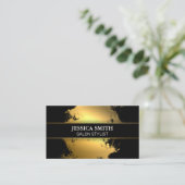 Gold Metallic | Hintergrundinformationen zu Speck Visitenkarte (Stehend Vorderseite)