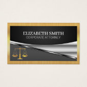 Gold-Metallische Grenze | Richtskala (Vorderseite)