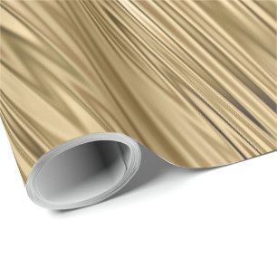 Gold Metallischer Texturlook   Geschenkpapier