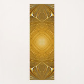 Gold-Metallmuster-Design Yogamatte (Vorderseite)