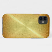 Gold-Metallplatte Case-Mate iPhone Hülle (Rückseite (Horizontal))