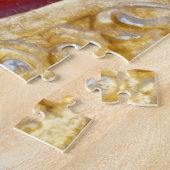 Gold-Metallspitze an der Tür Puzzle (Seite)