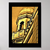 Gold Minaret Poster (Vorne)