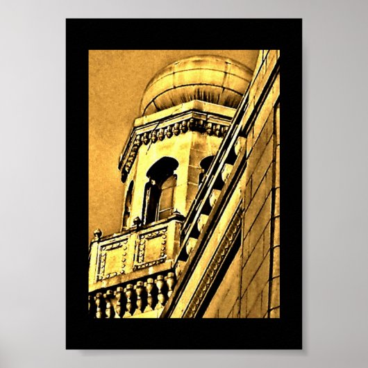 Gold Minaret Poster (Vorne)