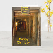 Gold Mine Birthday Card Karte (Gelbe Blume)