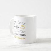 Gold Miner Digger Prospect Junting Gold Mama Kaffeetasse (Vorderseite Links)