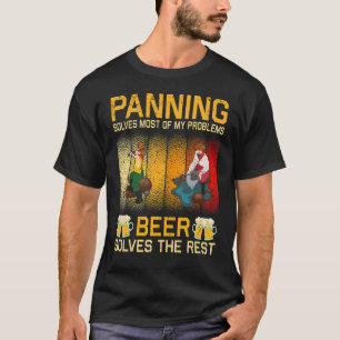 Gold Miner Goldabbau Grabung Schürfen Schatzsuche T-Shirt