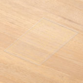 Gold Minimalist Modern Victorian Wedding Acryleinladungen (Ablage )