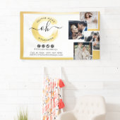 Gold Minimalistisch Elegante Stylist Marketing Fot Banner (Insitu)
