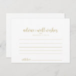 Gold Minimalistische Kalligrafie-Hochzeitsratenkar Postkarte<br><div class="desc">Diese minimalistische kalligraphische Hochzeitsratenkarte ist perfekt für eine rustikale Hochzeit. Das schlichte und elegante Design besticht durch klassische und extravagante Schrift-Typografie in Gold. Diese Karten eignen sich perfekt für Hochzeiten, Brautparty, Babydusche, Graduiertenabende u.v.m. Personalisieren Sie die Karten mit den Namen der Braut und Bräutigam, den Eltern, die Sie werden oder...</div>