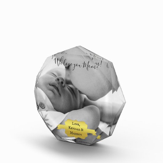 Gold Minimalistisches Foto Muttertag (Rechts)