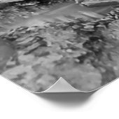 GOLD MINING mit einem ROCKER BOX c. 1866 Poster (Ecke)