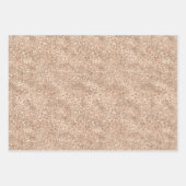 Gold Minze Green Glam Leopard Print Geschenkpapier Set (Vorderseite)