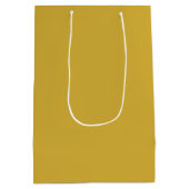 Gold Mittlere Geschenktüte (Rückseite)