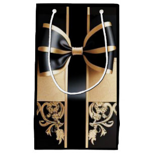 Gold Mix Band/Scroll/Med/Geschenktasche Kleine Geschenktüte