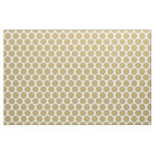 Gold Mod Dots Stoff (Fat Quarter (45,7 x 55,9 cm))