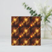 Gold Modern Boho Elegant Abstract Art Pattern #501 (Stehend Vorderseite)