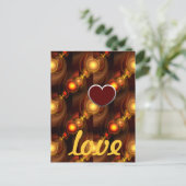 Gold Modern Boho Elegant Abstract Art Pattern #501 Postkarte (Stehend Vorderseite)