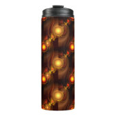 Gold Modern Boho Elegant Abstract Art Pattern #501 Thermosbecher (Vorderseite)