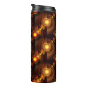 Gold Modern Boho Elegant Abstract Art Pattern #501 Thermosbecher (Nach rechts gedreht)
