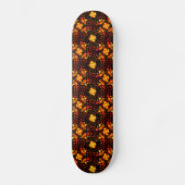 Gold Modern Boho Elegant Abstract Art Pattern #506 Skateboard (Vorderseite)