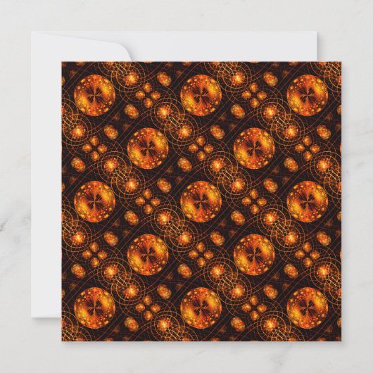 Gold Modern Boho Elegant Abstract Art Pattern #507 (Vorderseite)