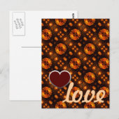 Gold Modern Boho Elegant Abstract Art Pattern #507 Postkarte (Vorne/Hinten)