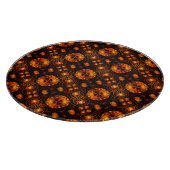 Gold Modern Boho Elegant Abstract Art Pattern #507 Schneidebrett (Ecke)
