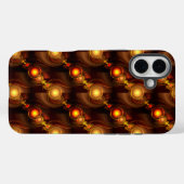 Gold Modern Boho Elegantes Abstrakte Kunstmuster # Case-Mate iPhone Hülle (Rückseite (Horizontal))