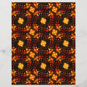 Gold Modern Boho Elegantes Abstrakte Kunstmuster # Flyer