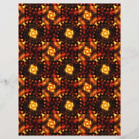 Gold Modern Boho Elegantes Abstrakte Kunstmuster # Flyer (Vorne)