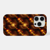 Gold Modern Boho Elegantes Abstrakte Kunstmuster # iPhone Hülle (Rückseite (Horizontal))