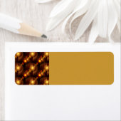 Gold Modern Boho Elegantes abstraktes Kunstmuster (Insitu)