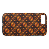 Gold Modern Boho Elegantes abstraktes Kunstmuster Case-Mate iPhone Hülle (Rückseite (Horizontal))