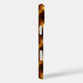 Gold Modern Boho Elegantes abstraktes Kunstmuster Case-Mate iPhone Hülle (Rückseite / Rechts)
