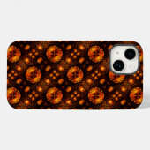 Gold Modern Boho Elegantes abstraktes Kunstmuster Case-Mate iPhone Hülle (Rückseite (Horizontal))
