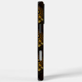 Gold Modern Boho Elegantes abstraktes Kunstmuster Case-Mate iPhone Hülle (Rückseite / Rechts)