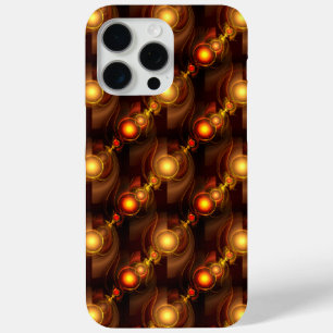 Gold Modern Boho Elegantes abstraktes Kunstmuster Case-Mate iPhone Hülle