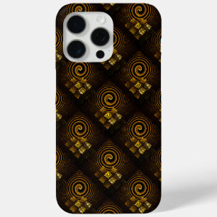 Gold Modern Boho Elegantes abstraktes Kunstmuster Case-Mate iPhone Hülle