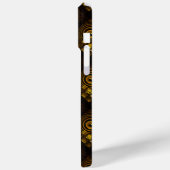 Gold Modern Boho Elegantes abstraktes Kunstmuster Case-Mate iPhone Hülle (Rückseite / Links)