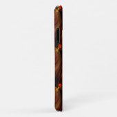 Gold Modern Boho Elegantes abstraktes Kunstmuster Case-Mate iPhone Hülle (Hinten/Rechts)