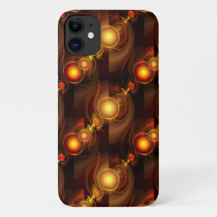 Gold Modern Boho Elegantes abstraktes Kunstmuster Case-Mate iPhone Hülle