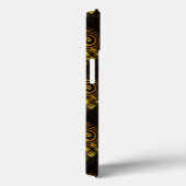 Gold Modern Boho Elegantes abstraktes Kunstmuster Case-Mate iPhone Hülle (Rückseite / Rechts)
