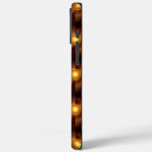 Gold Modern Boho Elegantes abstraktes Kunstmuster  Case-Mate iPhone Hülle (Rückseite / Links)