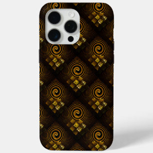 Gold Modern Boho Elegantes abstraktes Kunstmuster  Case-Mate iPhone Hülle