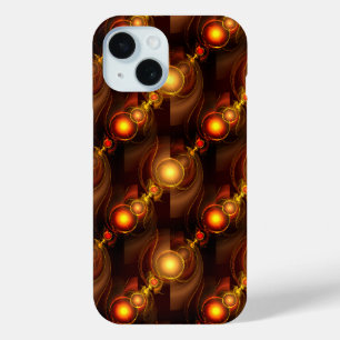 Gold Modern Boho Elegantes abstraktes Kunstmuster Case-Mate iPhone Hülle