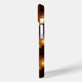 Gold Modern Boho Elegantes abstraktes Kunstmuster Case-Mate iPhone Hülle (Rückseite / Links)