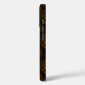 Gold Modern Boho Elegantes abstraktes Kunstmuster Case-Mate iPhone Hülle (Rückseite / Links)