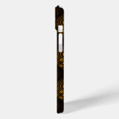 Gold Modern Boho Elegantes abstraktes Kunstmuster Case-Mate iPhone Hülle (Rückseite / Links)